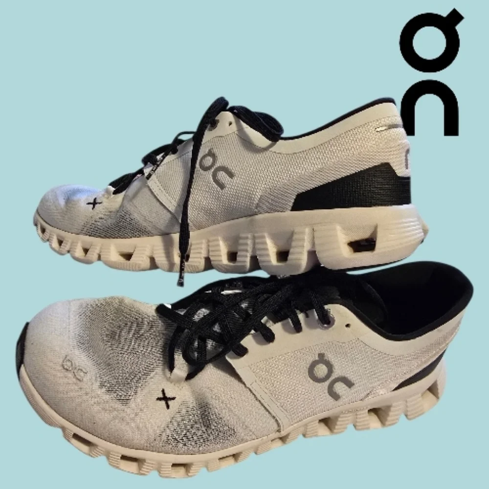 ON CLOUD X3 Running Shoes Size 10 Women’s in White and Black - Picture 4 of 9